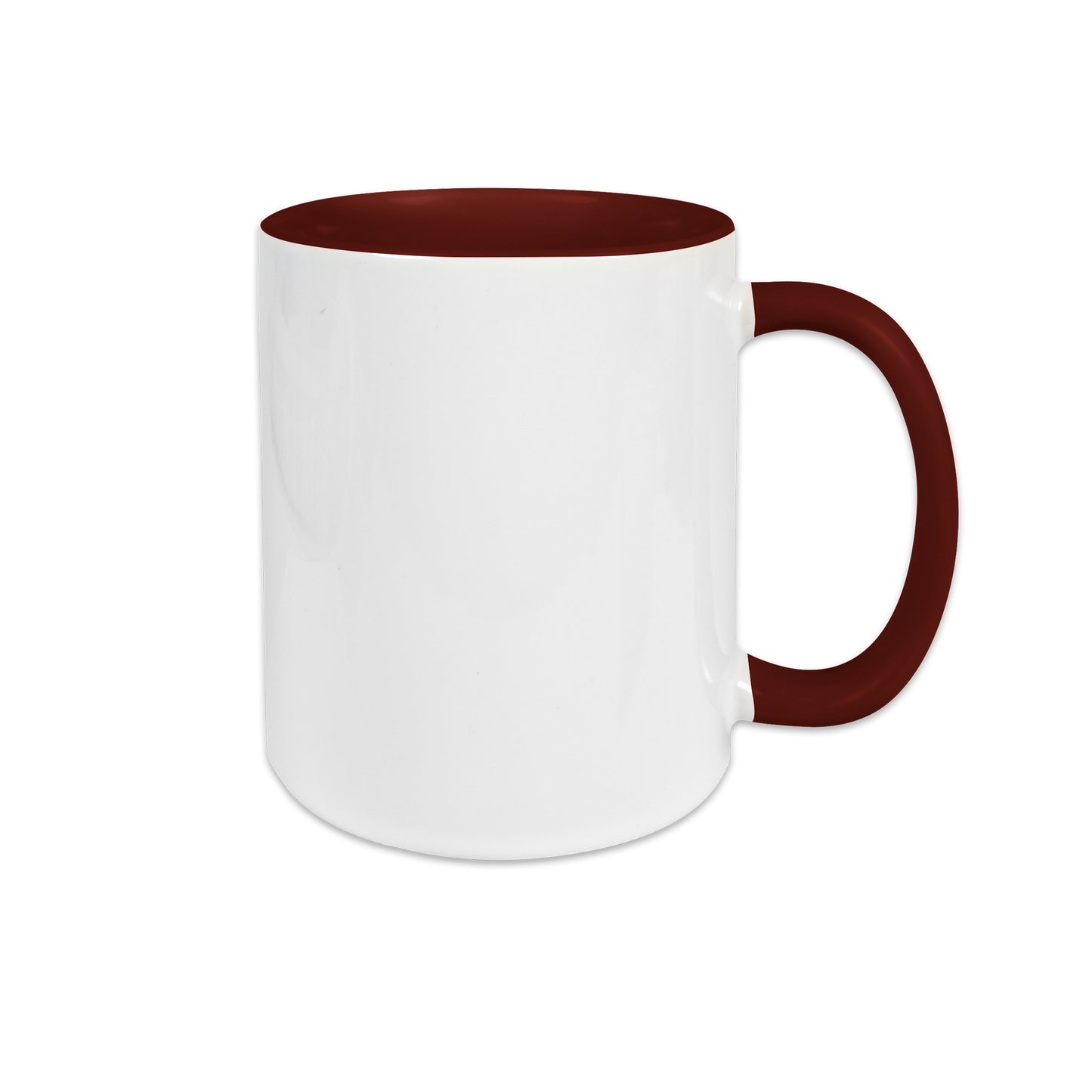 Kaffeetasse Bordeaux mit Wunschmotiv - Fototasse Werbetasse