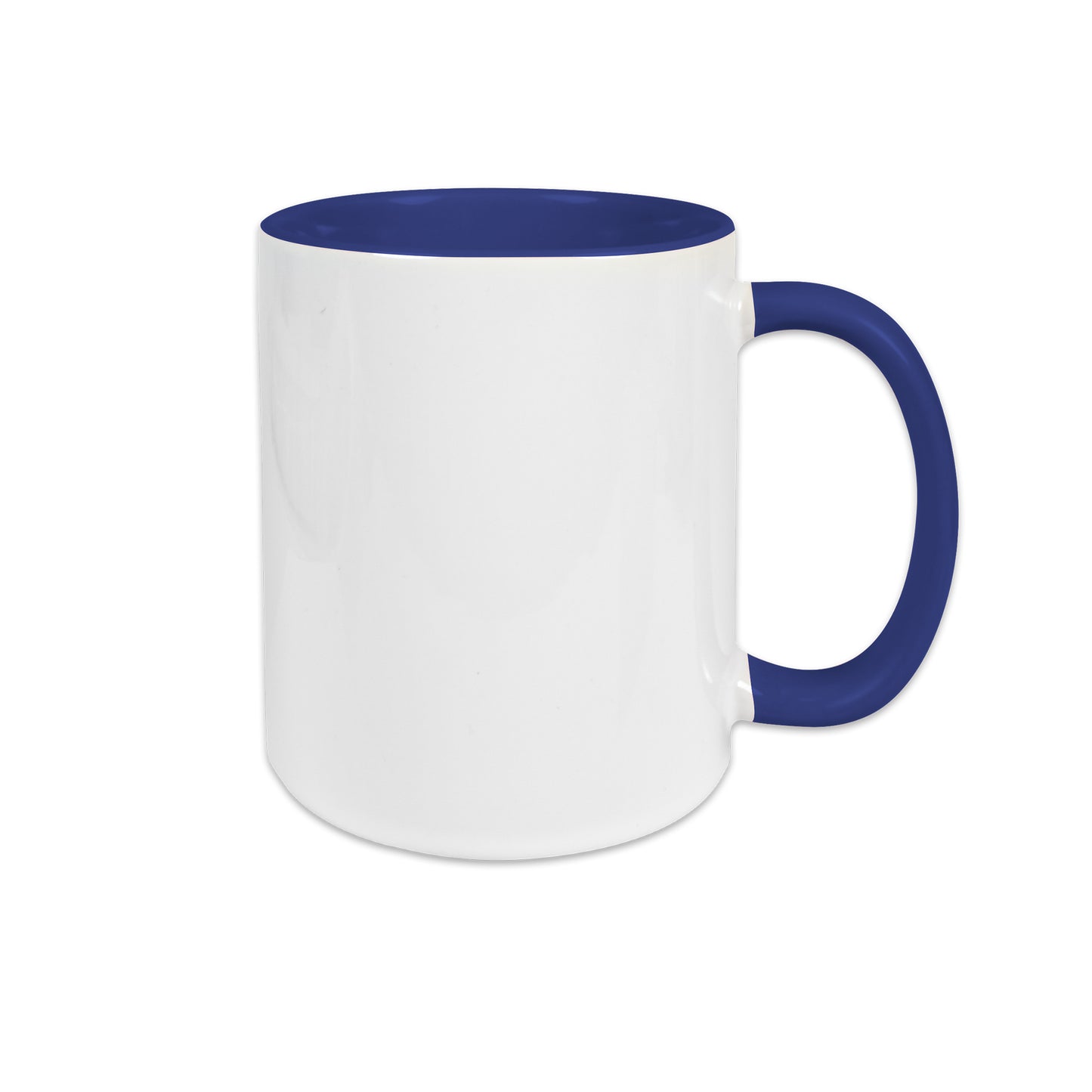 Kaffeetasse Dunkelblau mit Wunschmotiv - Fototasse Werbetasse